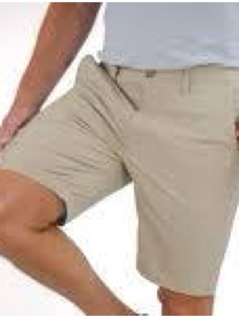 Tailor Vintage Khaki Flat-Front Men's Shorts